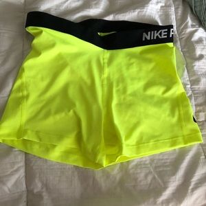 Women’s Nike pro shorts